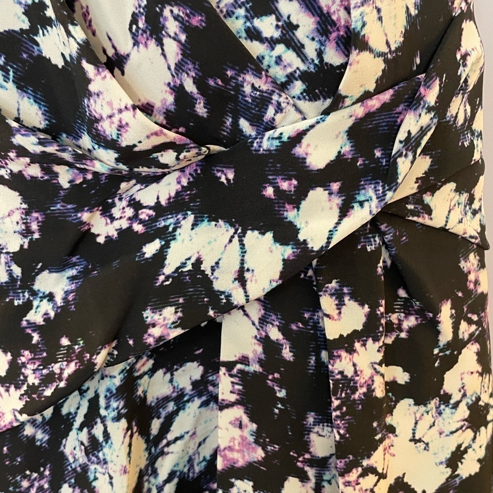 Alexander Wang Kaleidoscope 100% Silk Tie-Dye Dress Sleeveless Scoop Neck Size 6 - Picture 5 of 11